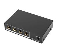 POENVFPO AI Feedback Processor 6 Channel Anti Howling Processor for Live | AI-powered Feedback Suppression, 40Hz-20kHz Wide Frequency Response, 5-14dB Mic Gain Boost, Metal Build, 6 Balanced Mic