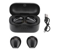POENVFPO AI Translation Earbuds, Crystal Clear Sound, Language Translation Earbuds for Easy Communication, Immersive Listening Experience (Black)