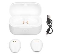 POENVFPO AI Translation Earbuds, Crystal Clear Sound, Language Translation Earbuds for Easy Communication, Immersive Listening Experience (White)