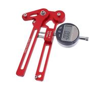POENVFPO Alloy Spoke Tension Meter Bike Wheel Building Tool with Reference Sheet for Round Flat Spokes Wheel Sets