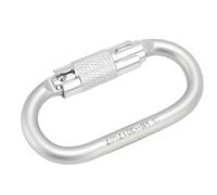 POENVFPO Aluminum Alloy Climbing Clip, Auto Locking, Lightweight, Erosion Proof, Quick Setup, for Mountaineering, Rock Climbing, and More