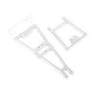 POENVFPO Aluminum Alloy RC Tow Arm Kit, Enhanced Stability Design, Durable Construction for 1/10 Scale Climbing Car, Versatile Functionality, Easy Assembly and Disassembly with a Semi (Silver)