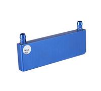 POENVFPO Aluminum Alloy Water Cooling Block for Efficient CPU Cooling 40 * 120mm Blue Suitable for Industrial Inverter Drives