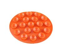 POENVFPO Baby Feeding Suction Mat Toddler Suction Plate Mat Stays Put on Tables Mealtime Placemat for Picky Eaters (Orange)