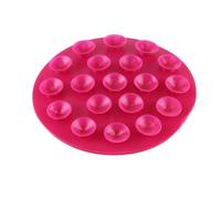 POENVFPO Baby Feeding Suction Mat Toddler Suction Plate Mat Stays Put on Tables Mealtime Placemat for Picky Eaters (Rose Red)