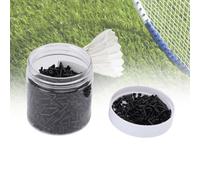POENVFPO Badminton Racket Grommets, N12 Nylon Wire Protector Tubing for String Protection 2.1x8.3mm, 1000pcs Black