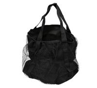 POENVFPO Ball Storage Bag with Elastic Drawstring for Basketball, Soccer, | Oxford Cloth Material, Fits Size 7 Basketball and Size 5 Soccer, Front Mesh Pocket for Secure Carry, Rear Strap Attaches