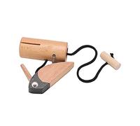 POENVFPO Beech Wood Woodpecker Educational Toy, Preschool Bird Sculpture Decor with Clear Sound, Safe and Engaging Design for Kids