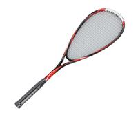 POENVFPO Beginner Squash Racket, Lightweight Portable Carbon Squash Racket Training with Bag for Gym School (Red