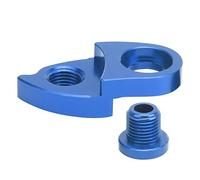 POENVFPO Bike Derailleur Hanger Extender Kit, Bicycle Rear Derailleur Extension for 8 to 12 Speed Flywheel with Screws Fits and Road Mountain Bike (Blue)