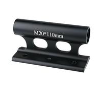POENVFPO Bike Fork Mount Thru Axle Carrier for 20x110mm | Aluminum Alloy Front Block, Roof Rack Compatible, Sturdy Wheel Holder for Car Transport, Rust Resistant