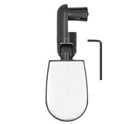 POENVFPO Bike Rearview Mirrors, 360 Degree Rotatable Shatterproof Bicycle Mirror with ABS Engineering Plastic, for Universal Handlebar Installation and Safer Riding (Black)