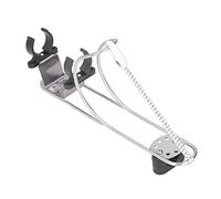 POENVFPO Boat Marine Bracket Stainless Steel and Plastic Horseshoe Holder Adjustable Angle Small Size Easy Installation for Boat Deck Rail Use