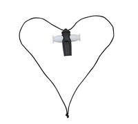 POENVFPO Brazilian Samba Tri-Tone Whistle, High Strength Plastic, Festival Musical Instrument with Neck Cord, Lightweight 13g, for Kids and Adults