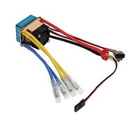 POENVFPO Brushed ESC 80A 480A for 1/8 RC Car Truck Crawler | Electronic Speed Controller, 6V 3A BEC Output, Aluminium Alloy Shell, Compatible with 380 540 550 775 Motor, Auto Throttle