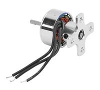 POENVFPO Brushless Motor Anodized Good Performance for Fixed-wing Aircraft Quadcopter Silver, Strong Thrust for RC Model Enthusiasts (3000kv)
