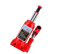 POENVFPO Car Bottle Jack Metal Hydraulic Car Jack Manual Vertical Design Strong Load Capacity Space Saving for Vehicle Chassis Lifting During Roadside Repair and Part Replacement (5 Tons)