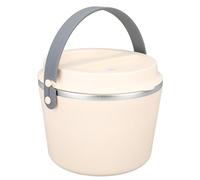 POENVFPO Car Electric Lunch Box 1.2L Portable Food Heater with 360° Fast Heating for Travel Students and Busy Professionals (12V)