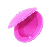 POENVFPO Children Finger Castanet, Plastic Hand Percussion Instrument with Great Sound Quality, for Kids Music Learning and Parent Child Interaction (Pink)