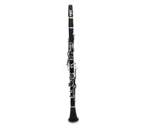 POENVFPO Clarinet, 17 Keys G Key Rich Pure Tone Ergonomic Design Clarinet Woodwind Musical Instrument Complete Kit