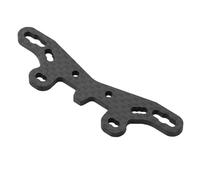 POENVFPO Composite Material Front and Rear Shock Tower Plate Kit, High Strength Material, Performance Improvement, Easy Installation for Tamiya TT02S TT02SR RC Cars (Type 2)