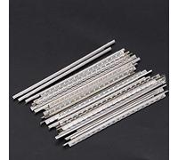 POENVFPO Cupronickel Guitar Fret Wire Set, 24 Pieces, Premium Material for Electric Guitar, Professional Musician Accessory