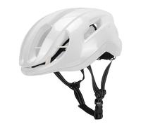 POENVFPO Cycling Helmet, Adjustable Head Circumference 56-62cm with One Piece Seamless Shell and Concealed Reinforced Frame, for Road Mountain Bike Riding Men Women Bright White