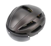 POENVFPO Cycling Helmet MIPS System with LED Light Adjustable | Built in Goggles for Wind Dust Protection, EPS PC Shell Fits Up to 65cm, for Mountain and Road Bikes