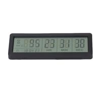 POENVFPO Digital Countdown Days Timer, Large Display Electronic Clock for Vacation Wedding Holiday Retirement, Magnetic Backing Stand Included (Black)
