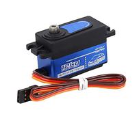 POENVFPO Digital Servo, 12kg Torque High Precision Large Torsion Metal Gear RC Servo for Durability, RC Airplane Car Boat Drone Model Vehicle Robotics Enthusiasts