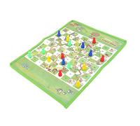POENVFPO Easy Staircase Snake Chess Chess Game for the Non -fabric Board Game for Adults for House and Parties