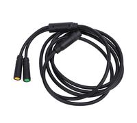 POENVFPO Electric Cycle Connector Cable, 4.9FT Water Resistant Controller to Display Throttle Headlight Connecting Extension Cable, with Anti Reverse Plug Design, for Hub Driven Electric (KT-1T2)