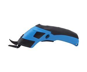 POENVFPO Electric Fabric Scissors Efficient Cordless Cutter for Cloth Carpet Cutting with Safety Cover for DIY Home Use