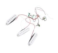 POENVFPO Electric Guitar Pickups Single Coil with Timbre Volume Control | Prewired Kit, Copper Wire and Plastic, Crisp Dry Sound for , Adjustable Height for Stage