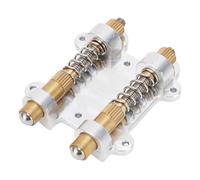 POENVFPO Electric Guitar Tremolo Bridge Arming Adjuster, Brass Stabilizer Stopper for Floyd Rose, Gotoh, Ibanez with 6 Screws, Complete Accessories