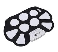 POENVFPO Electronic Roll Up Drum Kit, 9 Pads Portable Drumset with USB Connection, Silicone and Maple Construction, for Kids and Beginners