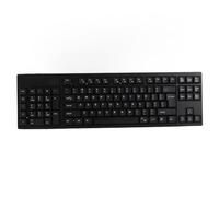 POENVFPO Ergonomic Keyboard to The Left 109 Double Keys USB Interface The Full Size Improves Adequate Work Efficiency for Software Designers Black Abdominal Engineers