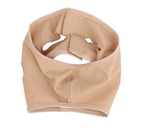 POENVFPO Face Slimming Strap, PMF Fabric, High Elasticity, Comfortable Fit for Post-Surgery Recovery and Weight Management (Headgear (skin color) three buttons XL)
