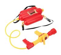 POENVFPO Firefighter Backpack with Water Nozzle, Beach Toy, Safe Plastic, Easy to Fill Water Tank, Suitable for Role Playing Games, for Playing in the Pool