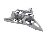 POENVFPO Foam Remote Control Airplane, EPP Fighter Jet RC Plane with LED Lights, One Key Takeoff, Altitude Hold, 360 Degree Flip, for Adults Beginners, Outdoor Stunts and Night Flying