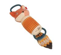 POENVFPO Fox Accordion Musical Toy, Early Educational Exercise Hand Muscles Stimulating Imagination, with User Friendly Layout for Beginners