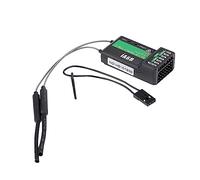 POENVFPO FS-iA6B 2.4G Dual Antenna RC Receiver, 6CH Receiver for FS- -I6S I8, Works with Airplane, Glider, Helicopter