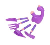 POENVFPO Gardening Sand Digging Toys, Complete Set with 4 Tools Watering Can Adjustable Apron Non Slip Gloves Storage Bag, for Courtyard Farm Balcony Play