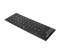 POENVFPO German Keyboard Sticker Replacement Sticker of Material for the Laptop Desktop, Convenient to Enter German Language Keyboards