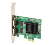 POENVFPO Gigabit Network Card of Double Puerto Txa108 for Desktop -pc, High Speed Transfer, PCI Ex1 to RJ45 10/100/1000 MBIT/s, Plug and Game for Universal Devices Requirements