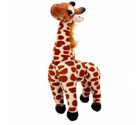 POENVFPO Giraffe Plush Toy, Poseable Stuffed Animal with Soft Plush Fabric and Internal Wire Frame, Lifelike Spots, 11.81 X 5.91 X 3.94 in for Kids Room Decor Gifts (30cm)