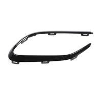 POENVFPO Gloss Black Rear Bumper Exhaust Pipe Trim ABS Replacement Muffler Tail Pipe Trim Cover with Clip On Fit Precise OEM Style for CLA Class C118 X118 AMG Line 2020 2024 (Left: 1188852302)