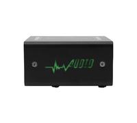 POENVFPO Ground Isolation Switch, Gain Control Mini Noise Reducer, 3-Speed Gain Adjust Portable Signal Isolator for Microphone Mixer Guitar Studio Car