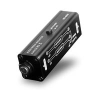 POENVFPO Ground Loop Noise Isolator, Signal Matching, 6.35mm Interfaces, Home Stereo, Essential Tool, For Professional Sound Systems