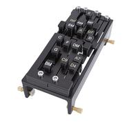 POENVFPO Guitar Chord Trainer, One Touch Chord Converter Practice Tool for Acoustic Guitar Beginners with Portable Design